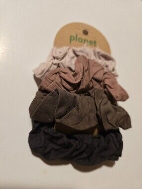 Planet Goody Neutral Scrunchie Set 4 Pack